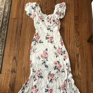 floral maxi dress